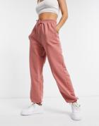 Na-kd Sweatpants In Dusty Pink - Part Of A Set