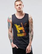 Mambo Pop Dog Tank - Black