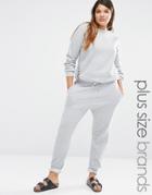 Missguided Plus Joggers - Gray