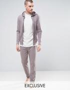 Nocozo Joggers With Cuffed Ankle In Skinny Fit - Beige