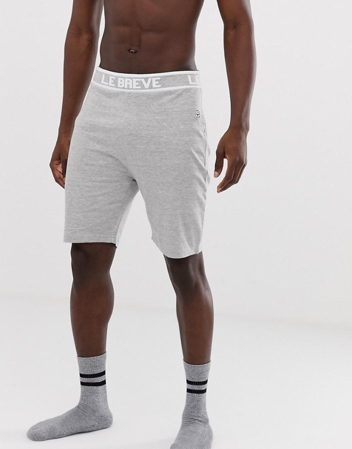 Le Breve Lounge Shorts-gray