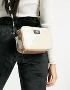 Ugg Janey Ii Clear Sheepskin Crossbody Bag With Multiway Strap In White