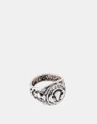 Icon Brand Signet Ring - Silver
