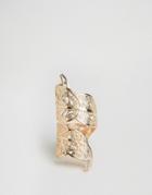 Aldo Comforte Leaf Ring - Gold