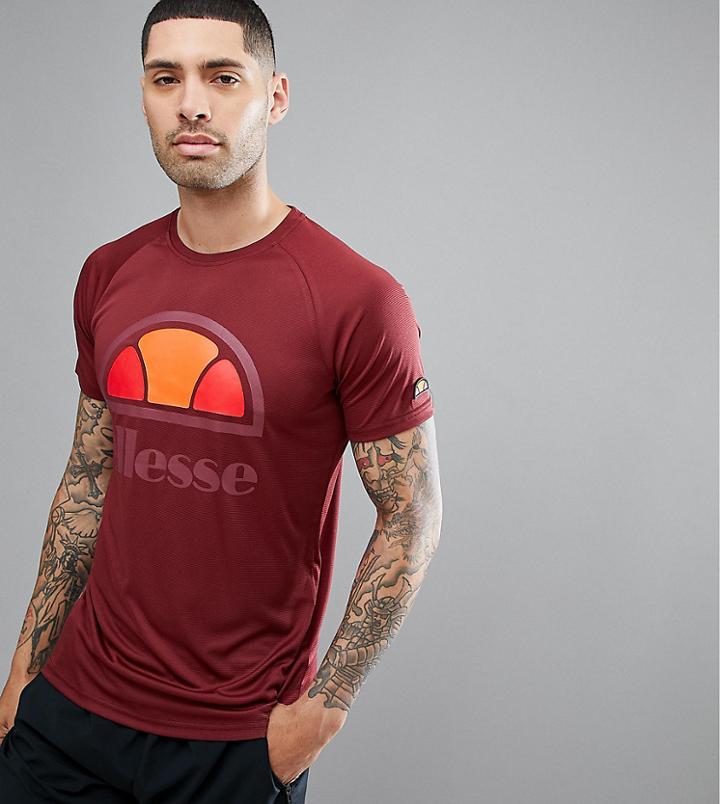 Ellesse Sport T-shirt With Logo In Red - Red