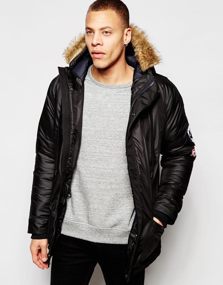 Ascend Parka Jacket - Black