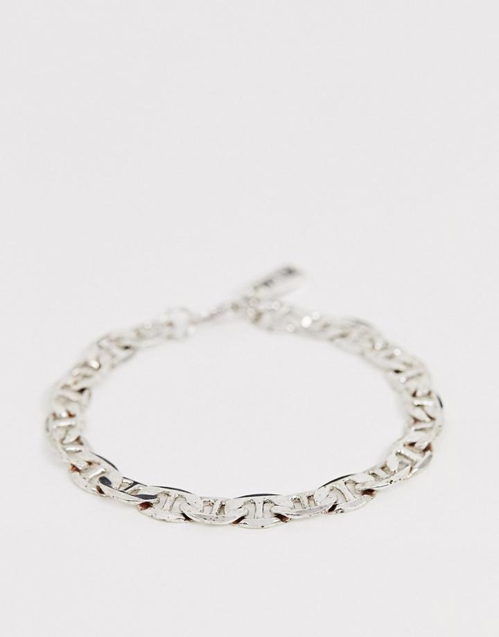Wftw Chain Bracelet In Silver - Silver