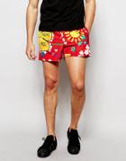 Adidas Originals X Pharrell Island Tree Shorts Ao2994 - Red
