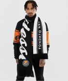 Ellesse Selby Script Logo Scarf In Black - Black