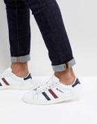 Ben Sherman Retro Stripe Sneakers - White