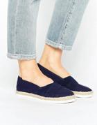 New Look Cross Front Espadrille - Navy