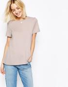 Asos Swing T-shirt - Mink