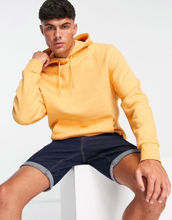 River Island Unnatural Nature Hoodie In Orange