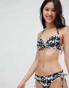 Oasis Tassel And Twist Bikini Top - Multi