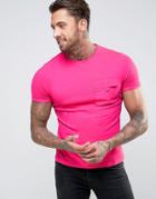 Another Influence Utility Pocket T-shirt - Pink