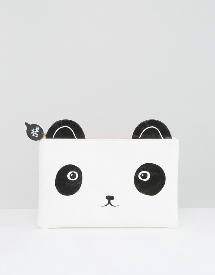 Oh K! Panda Cosmetic Bag - Clear