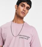 New Look Oversized T-shirt With Encourage Print In Pink