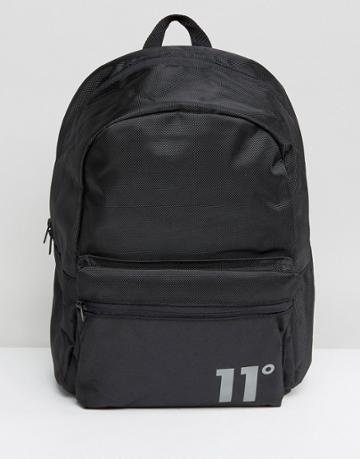 11 Degrees Backpack In Black - Black