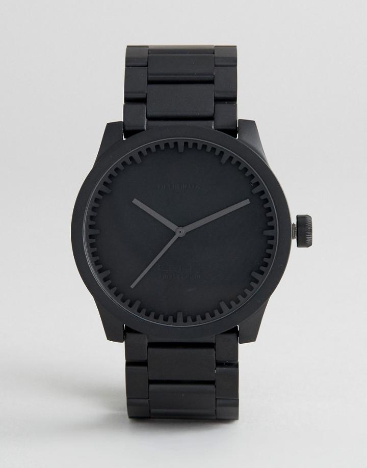 Leff Amsterdam S-series Bracelet Watch In Black 42mm - Black