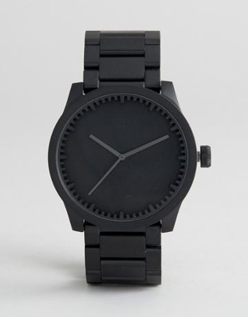 Leff Amsterdam S-series Bracelet Watch In Black 42mm - Black