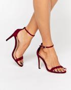 Call It Spring Liraniel Fuschia Barely There Heeled Sandals - Pink