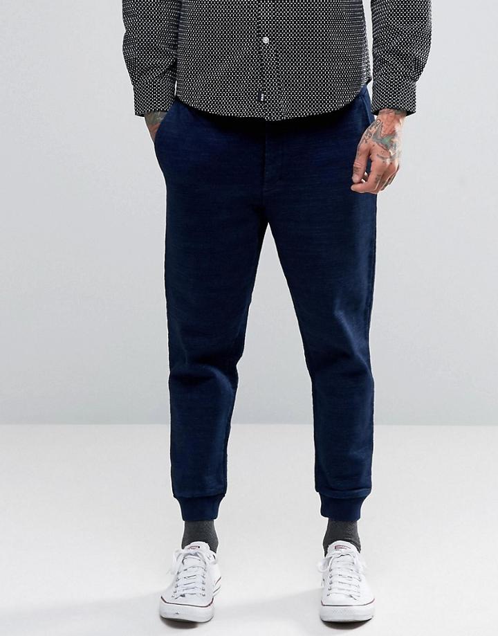 Edwin Heavy Fleece Sweatpants - Navy
