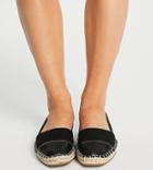 Asos Design Wide Fit Joy Toe-cap Espadrilles In Black