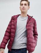 Lyle & Scott Lightweight Puffer Jacket - Red