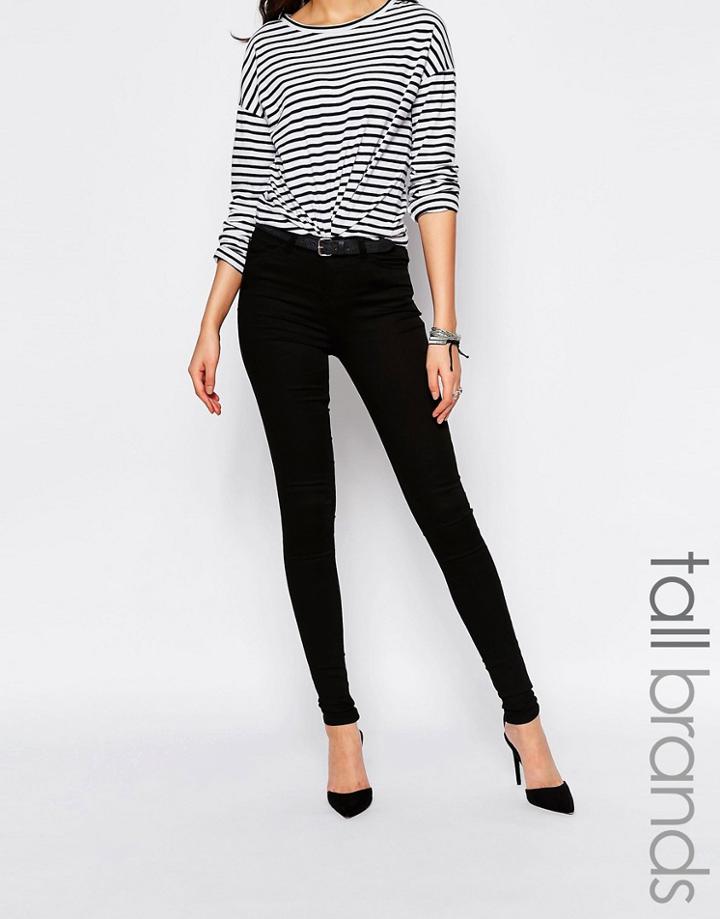 New Look Tall Super Skinny Jeans - Black