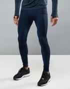 Ki5-a Seamless Alpe Running Tights - Black