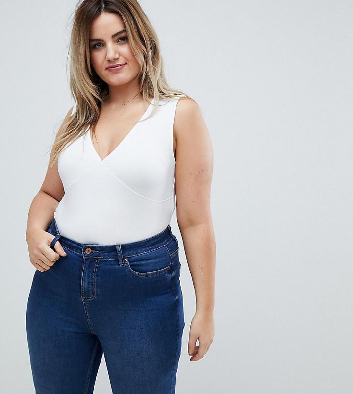 Asos Curve Underbust Tank - White