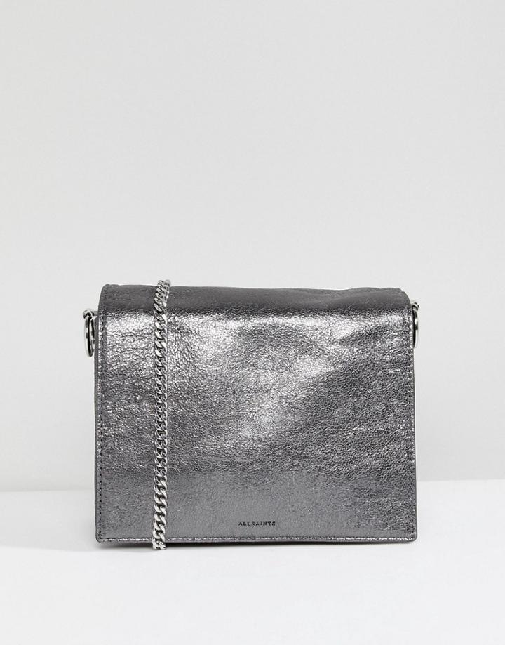 Allsaints Zep Shoulder Bag - Gray