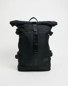 Consigned Rolltop Backpack In Black