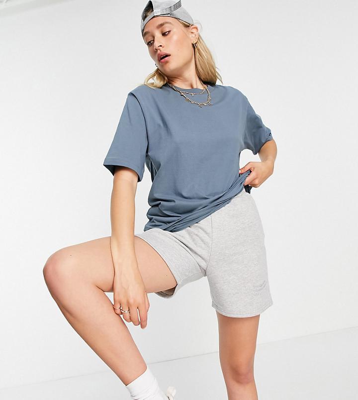 Asos Design Tall Ultimate Oversized T-shirt In Dolphin Gray