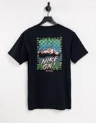 Columbia Blazing Trail Back Print T-shirt In Black