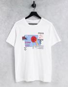 Nike Basketball Original Hoops Graphic T-shirt In White