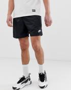 Nike Club Essentials Woven Shorts In Black
