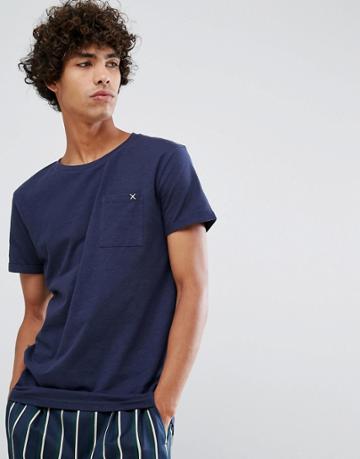 Clean Cut Copenhagen Premium Slub Pocket T-shirt - Navy