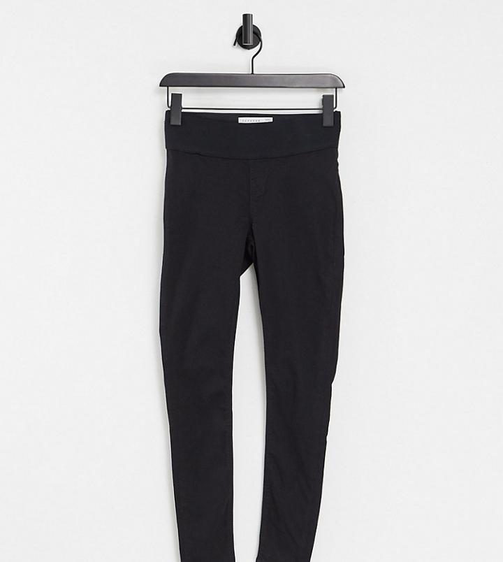 Topshop Maternity Underbump Joni Skinny Jeans In Black