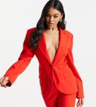 Asyou Blazer In Red