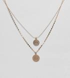 Aldo Adrendavia Layering Coin Charm Necklace In Gold - Gold