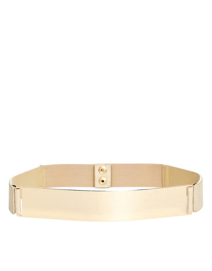 Warehouse Clean Bar Waist Belt - Beige