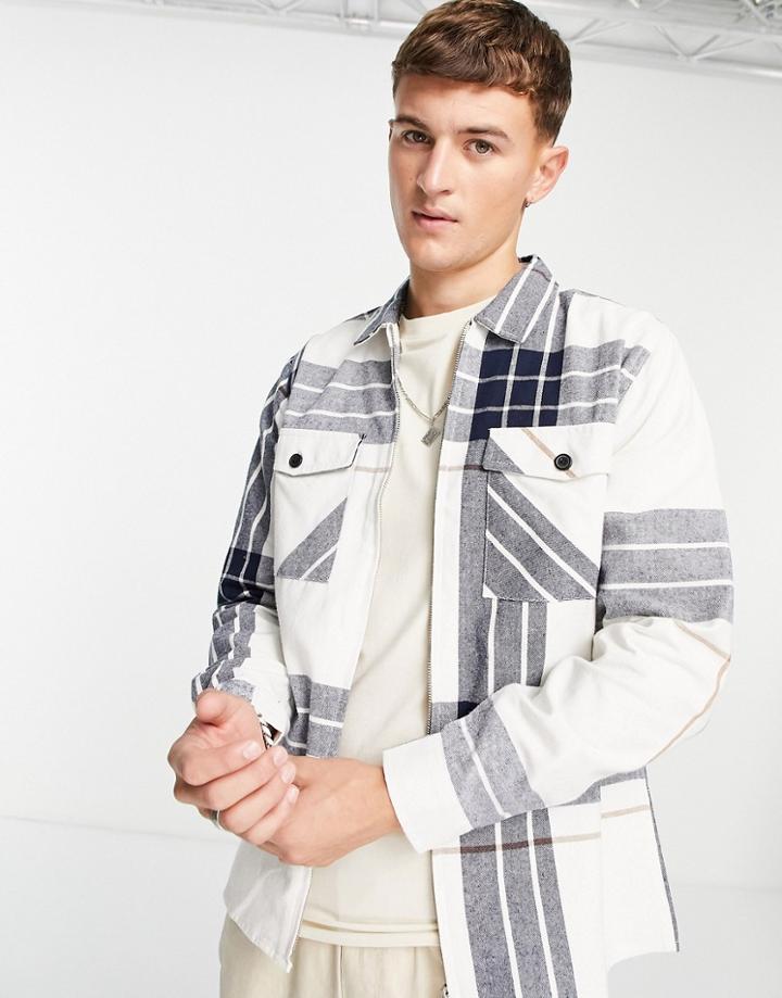Another Influence Check Shirt In White