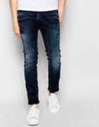 G-star Jeans Revend Super Slim Fit Stretch Dark Aged Vintage - Dk Aged