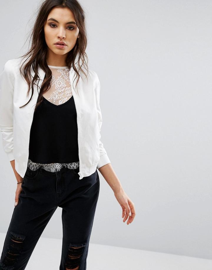 Noisy May Shiny Bomber - White