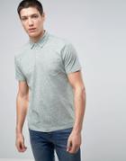 Selected Homme Polo In Marl - Green