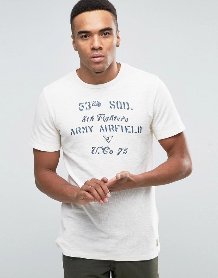 Jack & Jones Vintage T-shirt With Graphic Print - White
