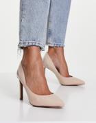 Karen Millen Ella Heeled Shoes In White