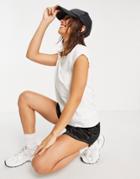 River Island Short Sleeve T-shirt In White