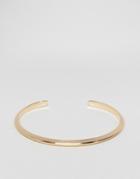 Asos Bangle In Gold - Gold